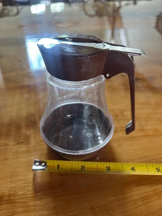 Brown Plastic-Top Syrup Dispenser - ROSTFREI - Picture 5 of 6